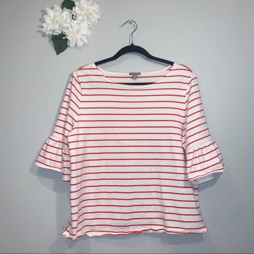 XL Falls creek peplum sleeve shirt